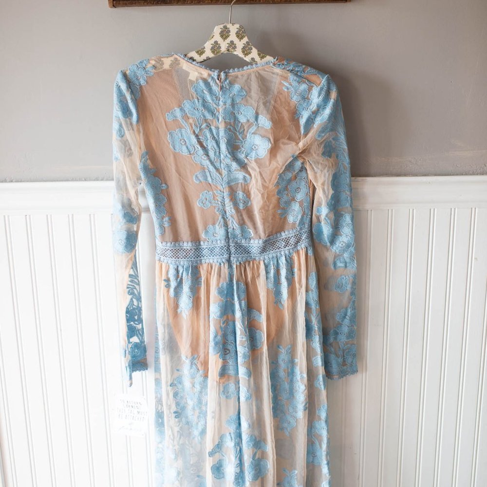 For Love And Lemons Temecula Maxi Dress Medium NEW - Picture 6 of 6